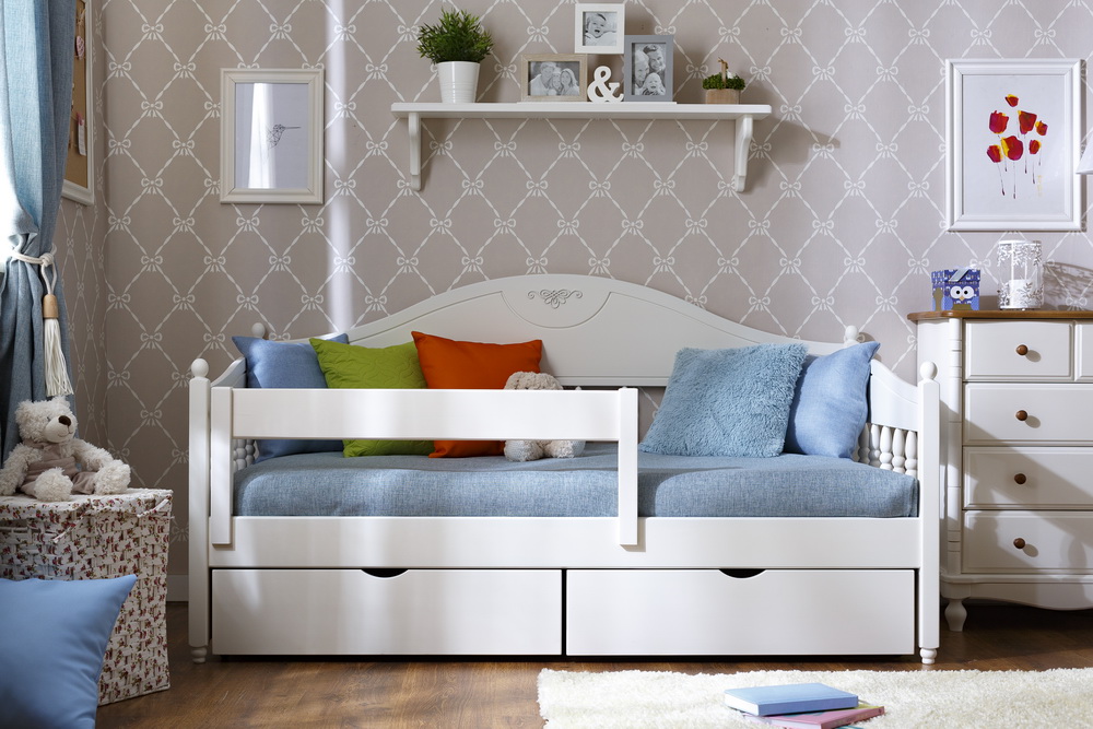 Тахта массив сосны Айно №2 800*1600 с ящиками