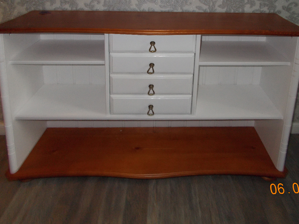   Стеллаж с 4 ящиками Айно  