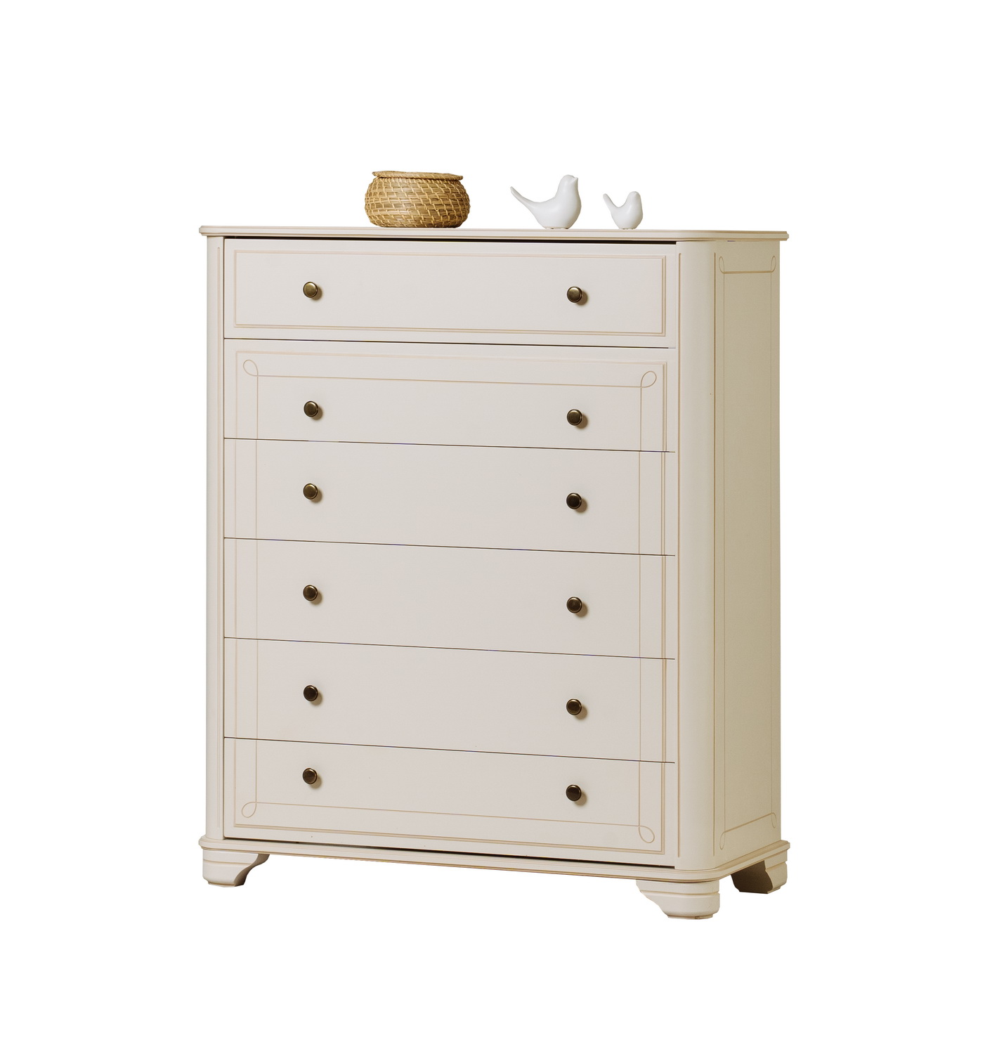 Комод 6 ящиков массив Бетти №8