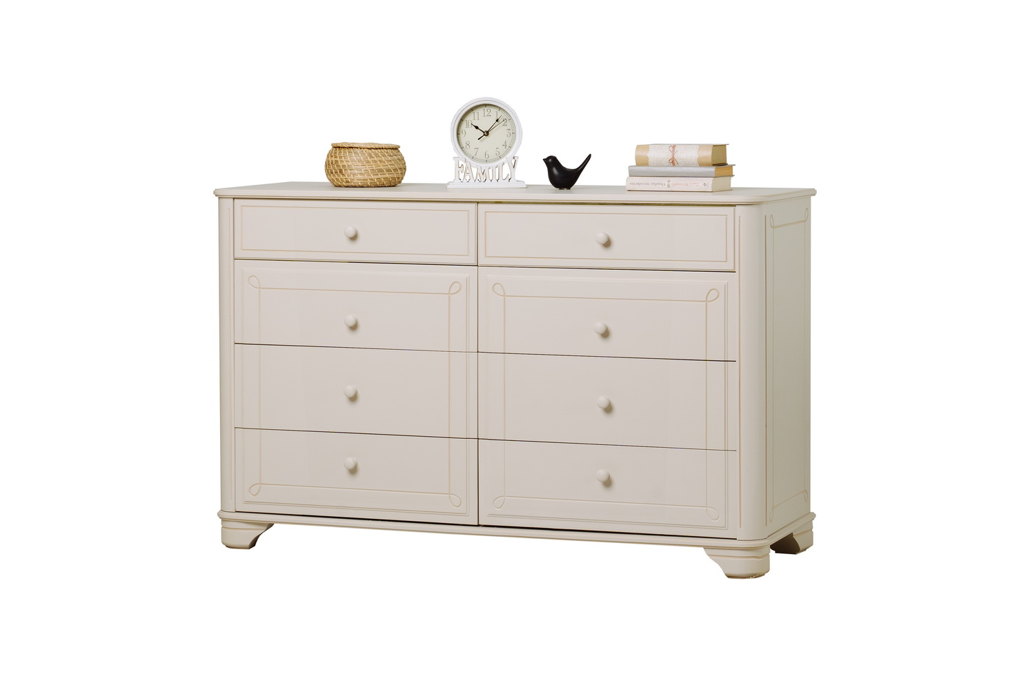 Комод с 8 ящиками массив сосны Бетти №10