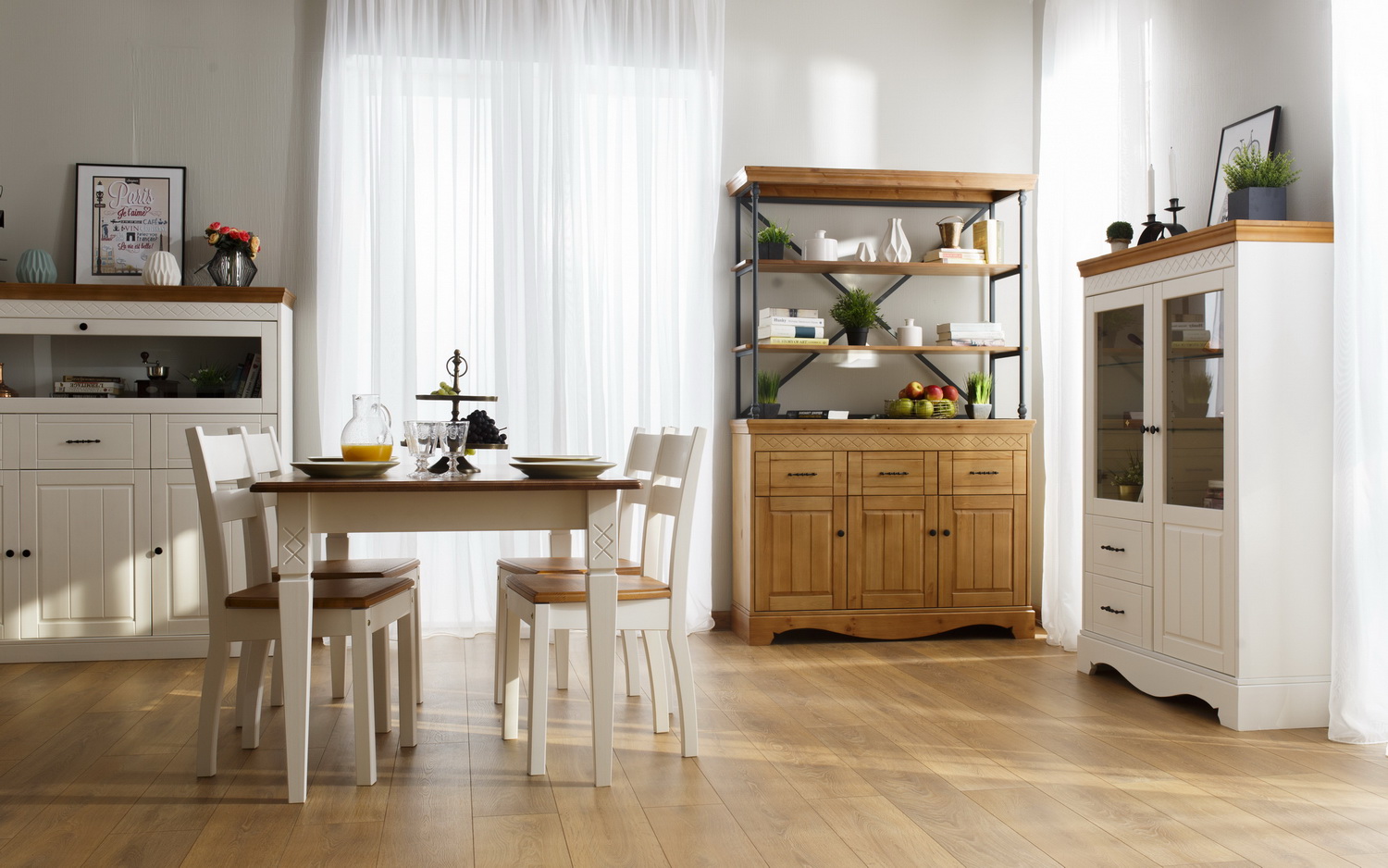 Сервант с 3 ящиками Дания 3-ств №3