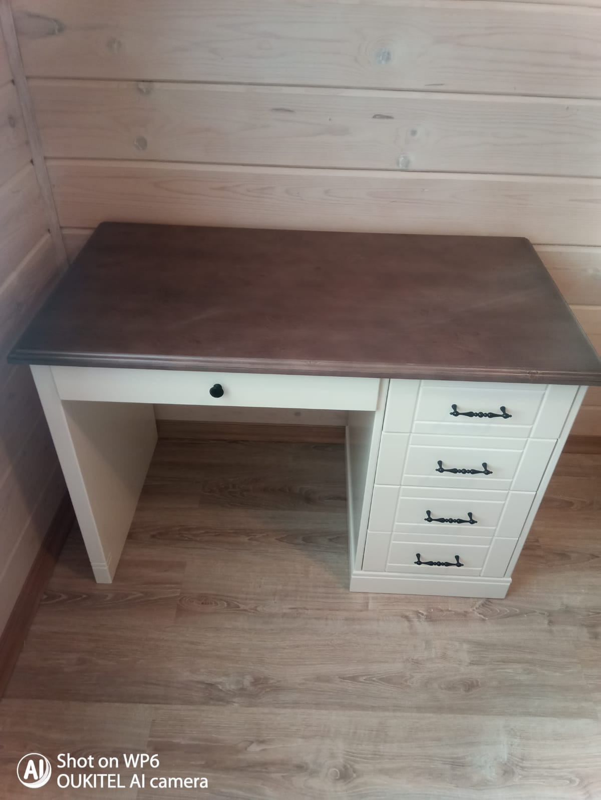 Стол Дания письменный №2 тумба справа