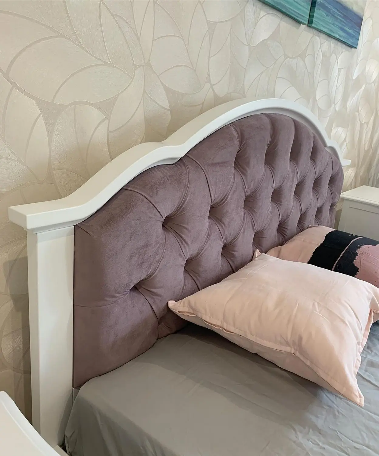 Кровать Флоренция 900х2000 с каретной стяжкой