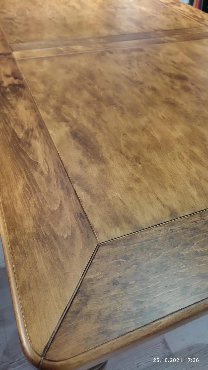 Стол дуб Луи Филипп обеденный ОВ 02 раскладной