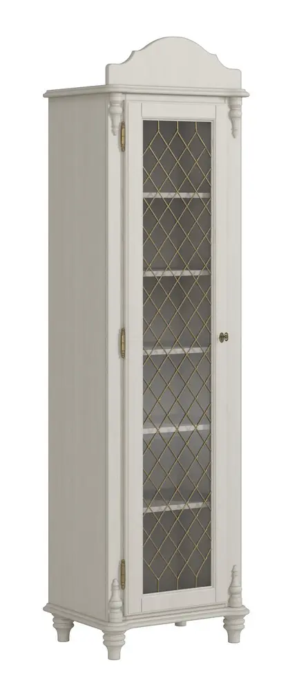 Шкаф-витрина Скандия 1-створчатый высокий 