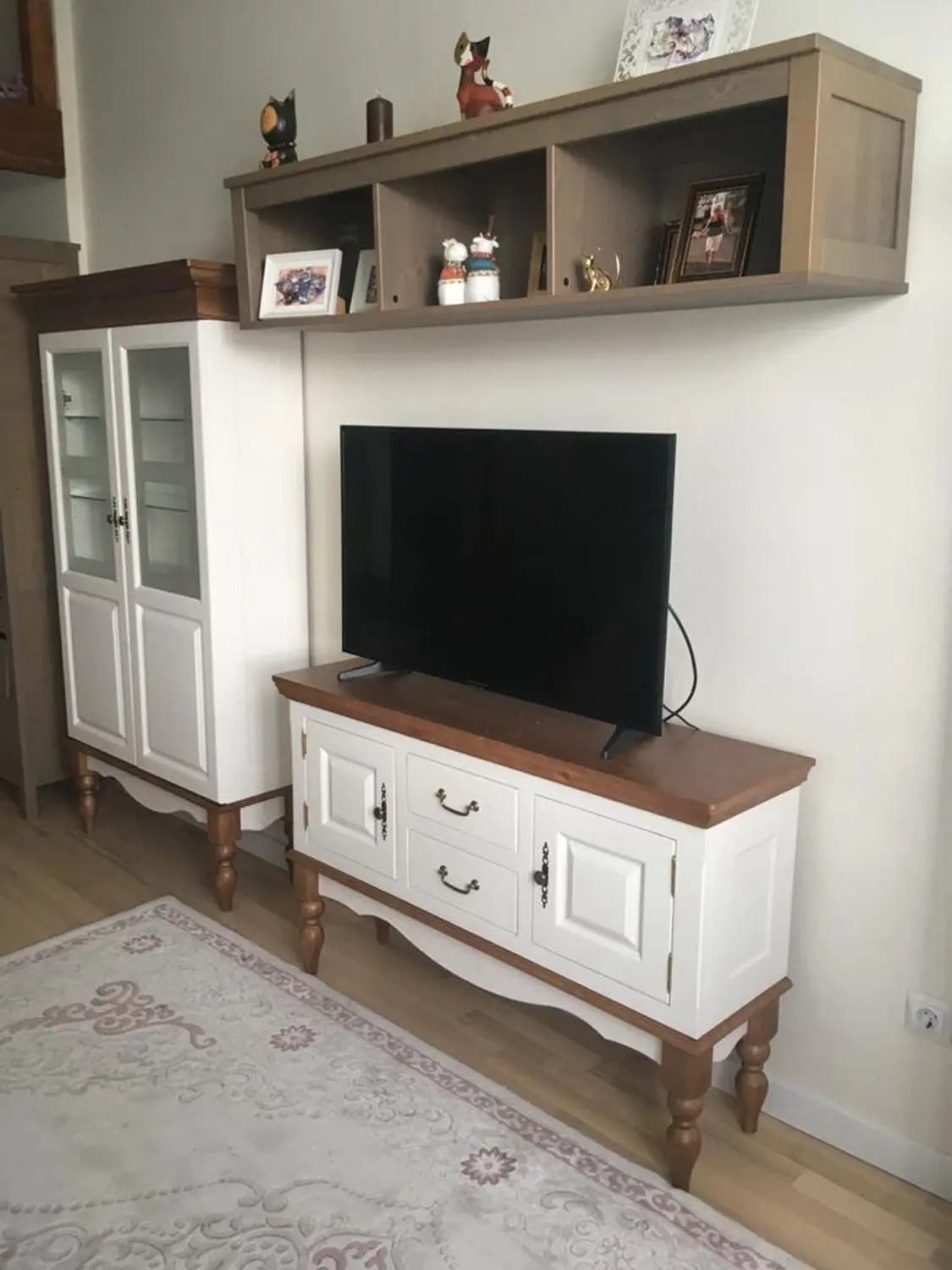 Комод массив сосны с 2 ящиками Бьерт 1-40