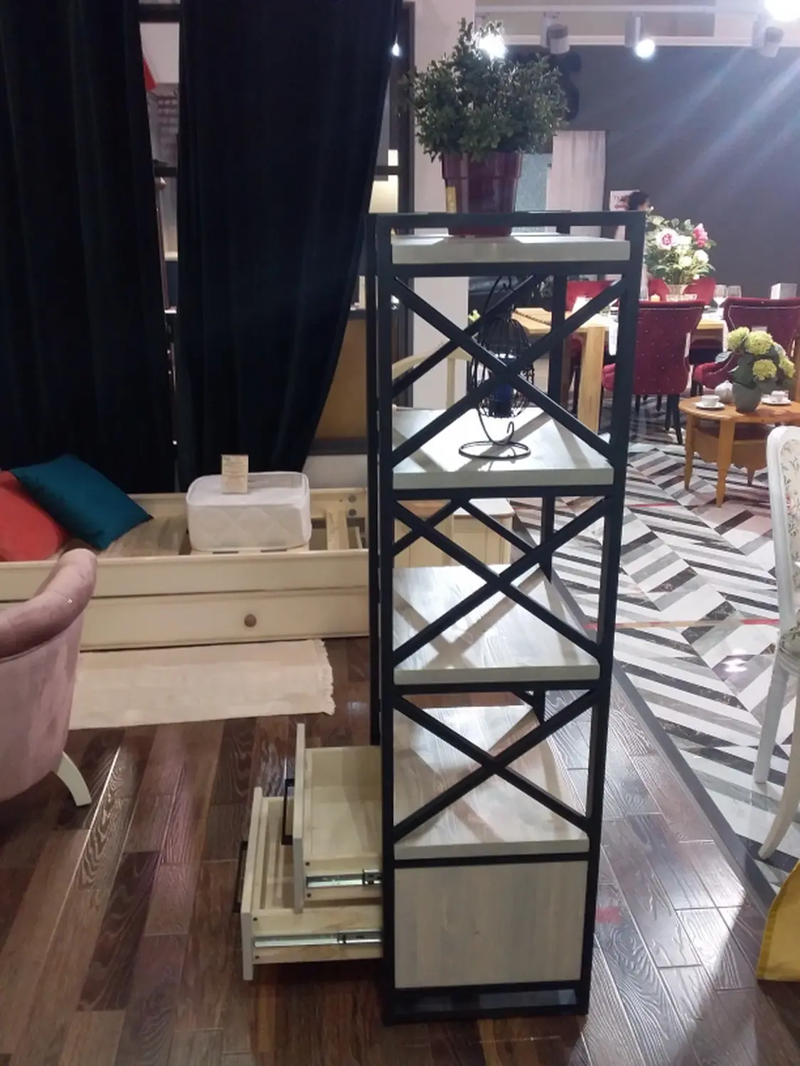 Стеллаж 4 полки  04-07