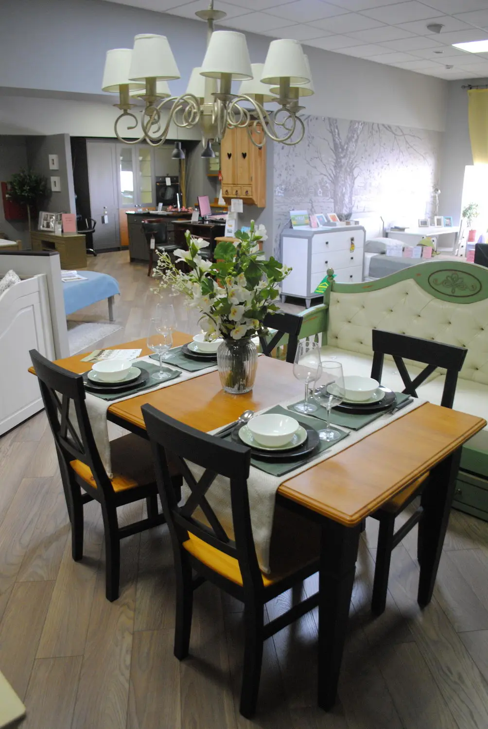 Стол Бьерт обеденный 1-61 1400х800х750 сосна