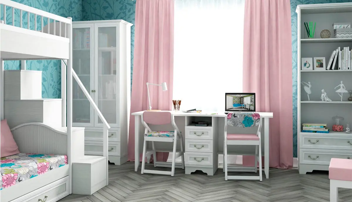 Стул  Rabbit   Wood белый  