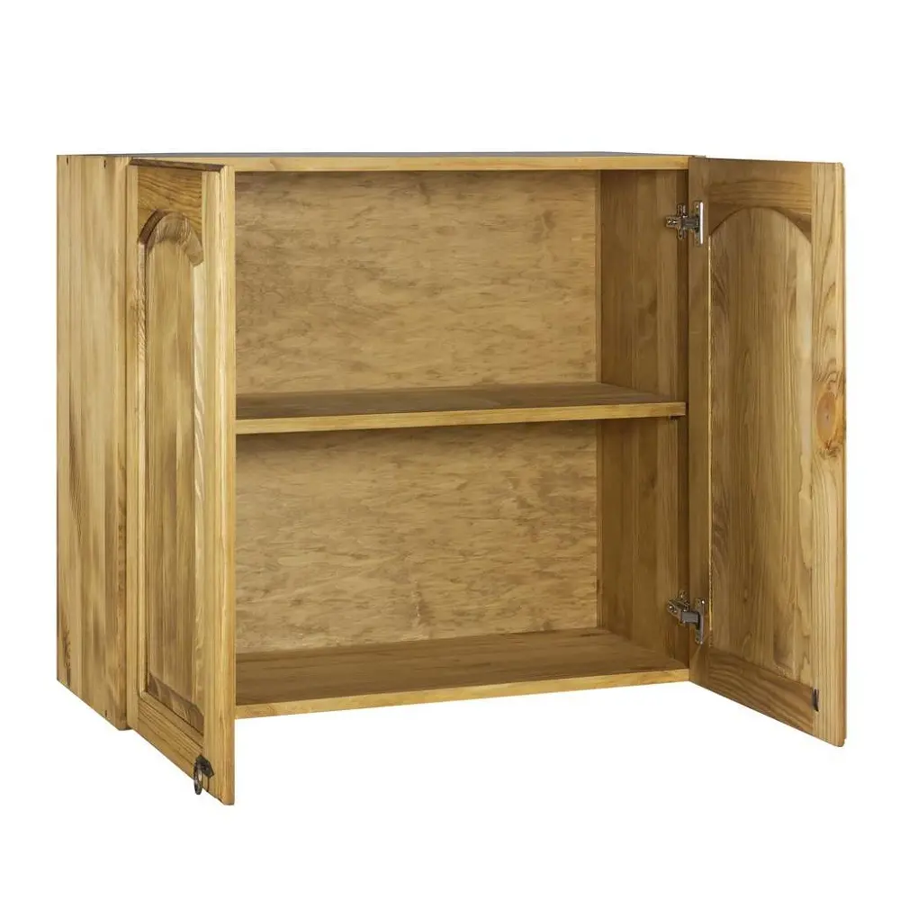 Шкаф настенный Викинг GL №31 массив с полкой (800 мм)