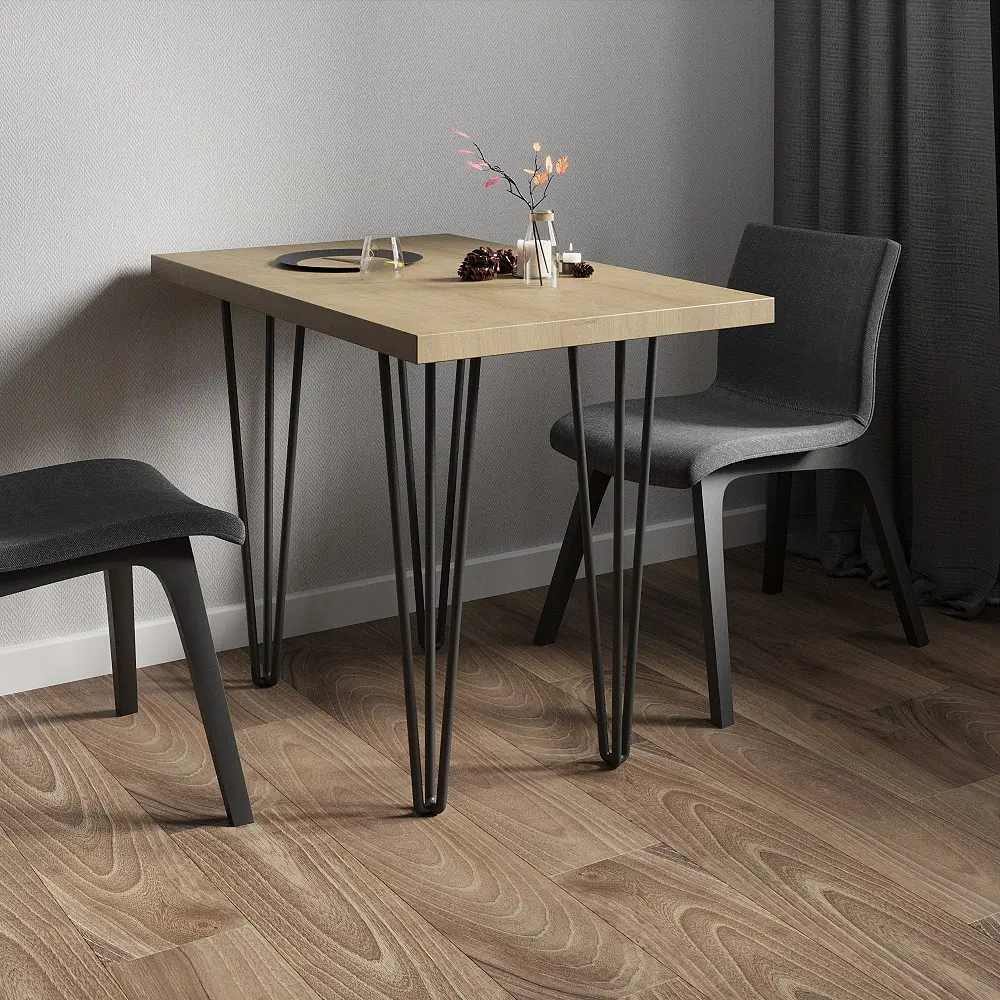 Стол кухонный прямоугольный белый 06-06