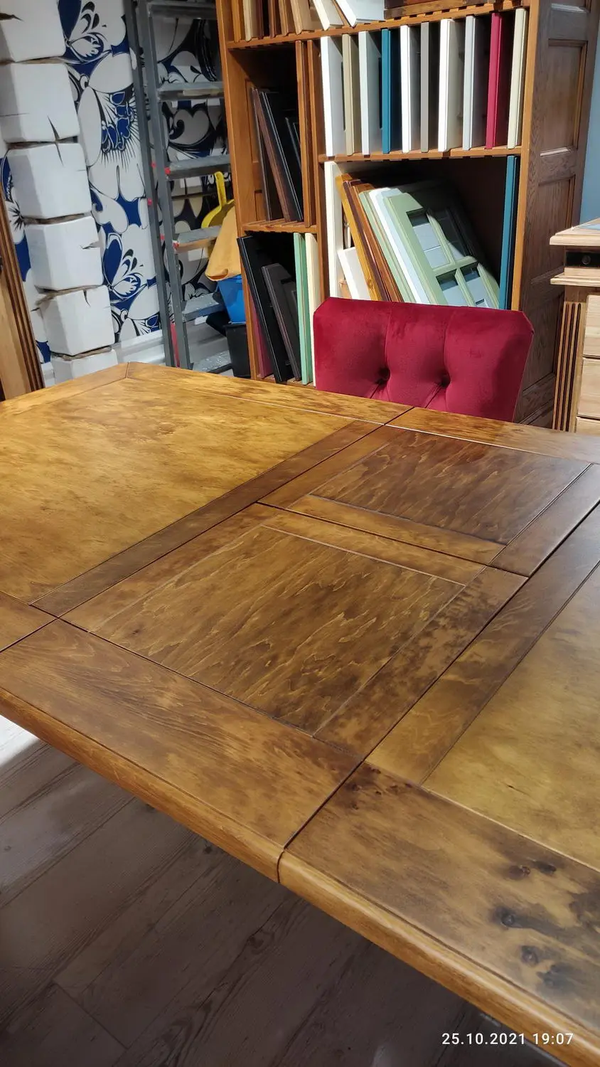 Стол дуб Луи Филипп обеденный ОВ 02 раскладной