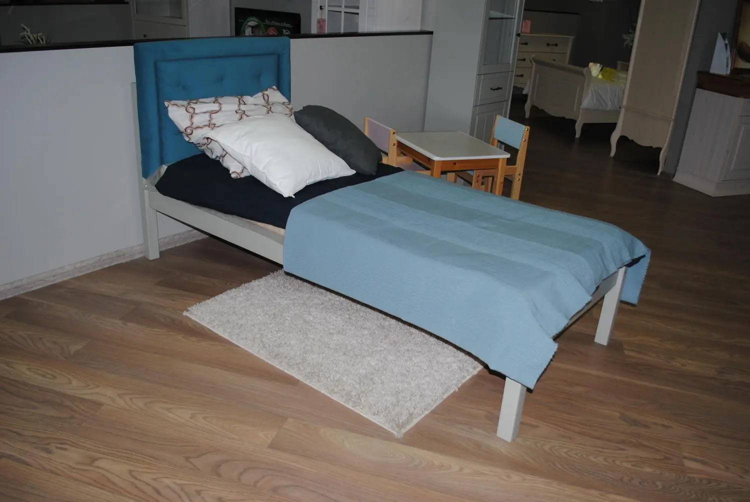 Кровать Классик-2/1 с мягким изголовьем 800х2000