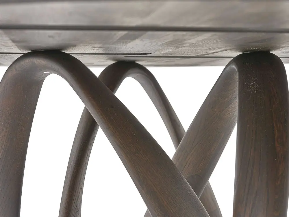 Стол Инфинити круглый массив