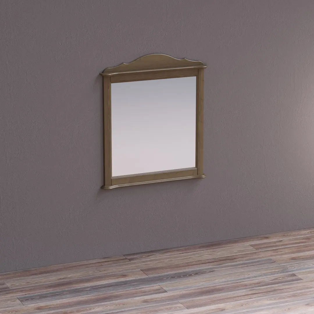 Зеркало деревянное Скандия большое 11.1.02