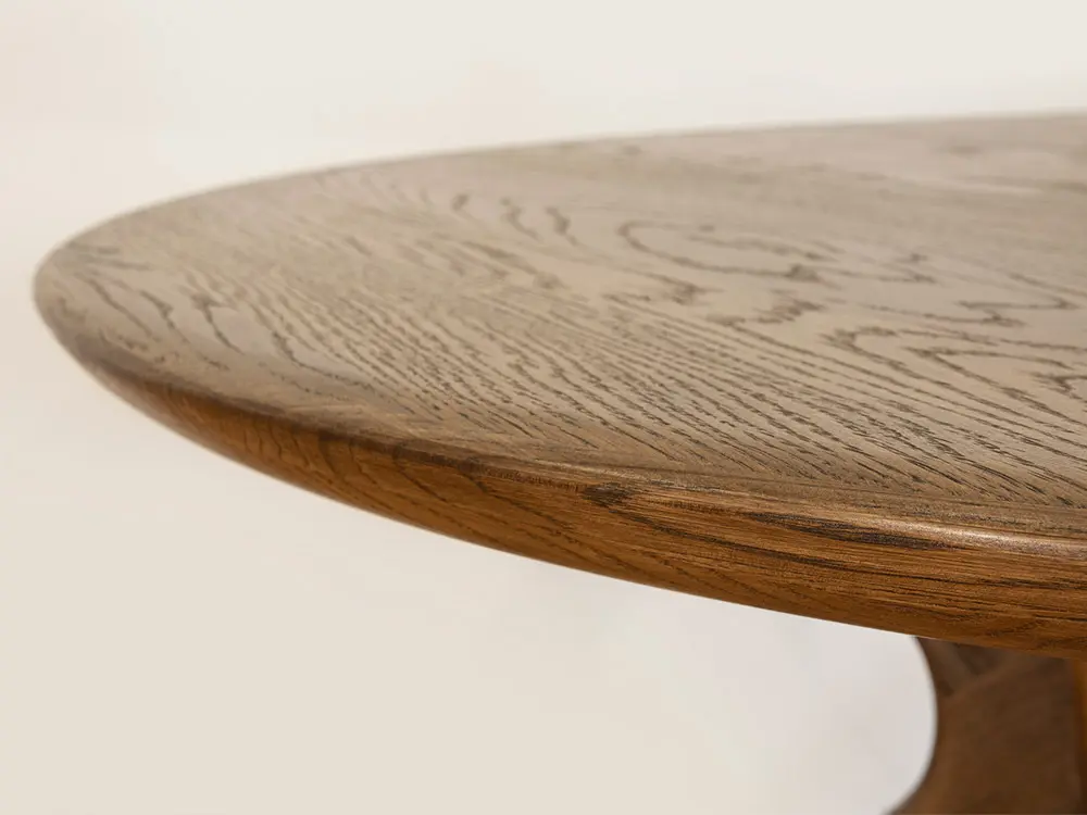 Стол обеденный Оксфорд круглый массив