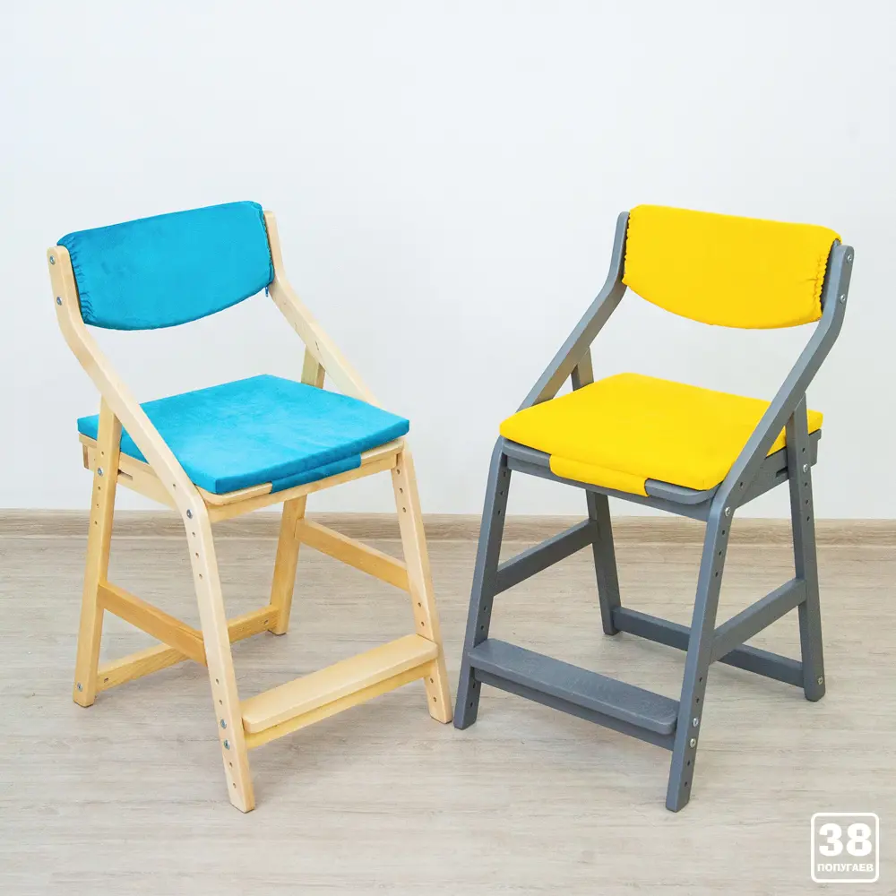 Стул Rabbit Wood серый