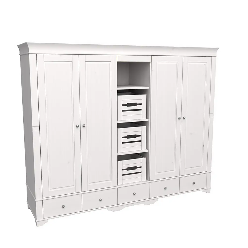 Ящик Бейли для шкафа/стеллажа белый воск