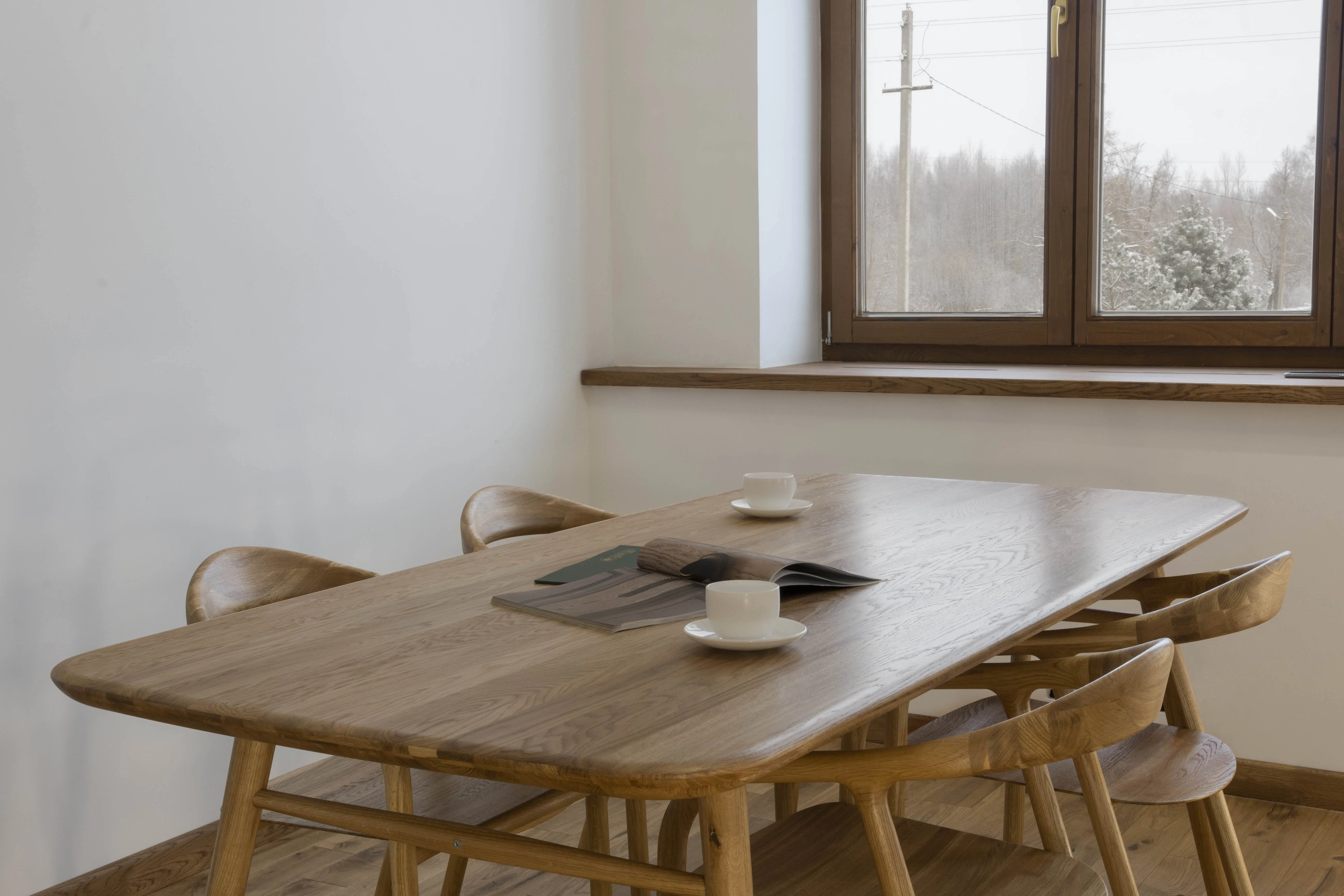 Стол Тайфун обеденный массив дуба 2000