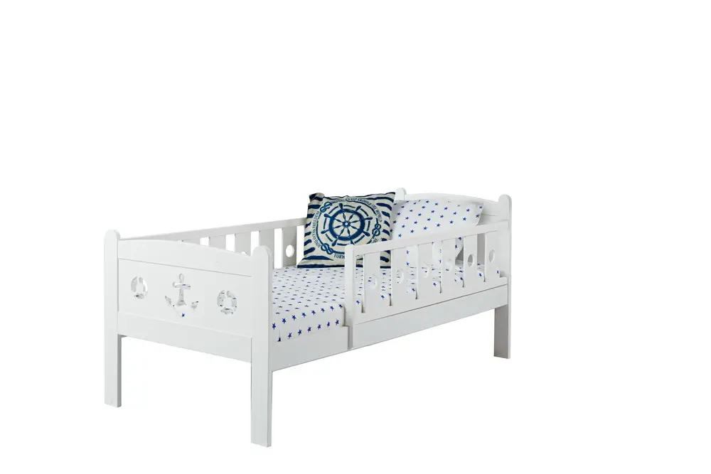 Кровать детская с ящиком массив сосны ТК №1 800х1800