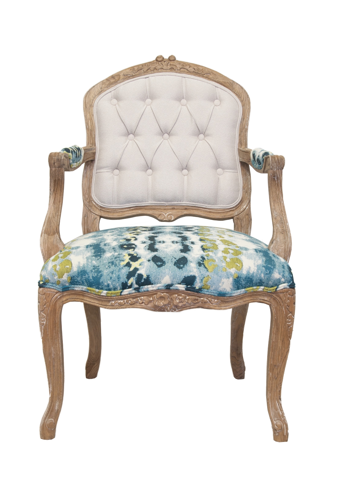 Мягкий стул с подлокотниками Mones