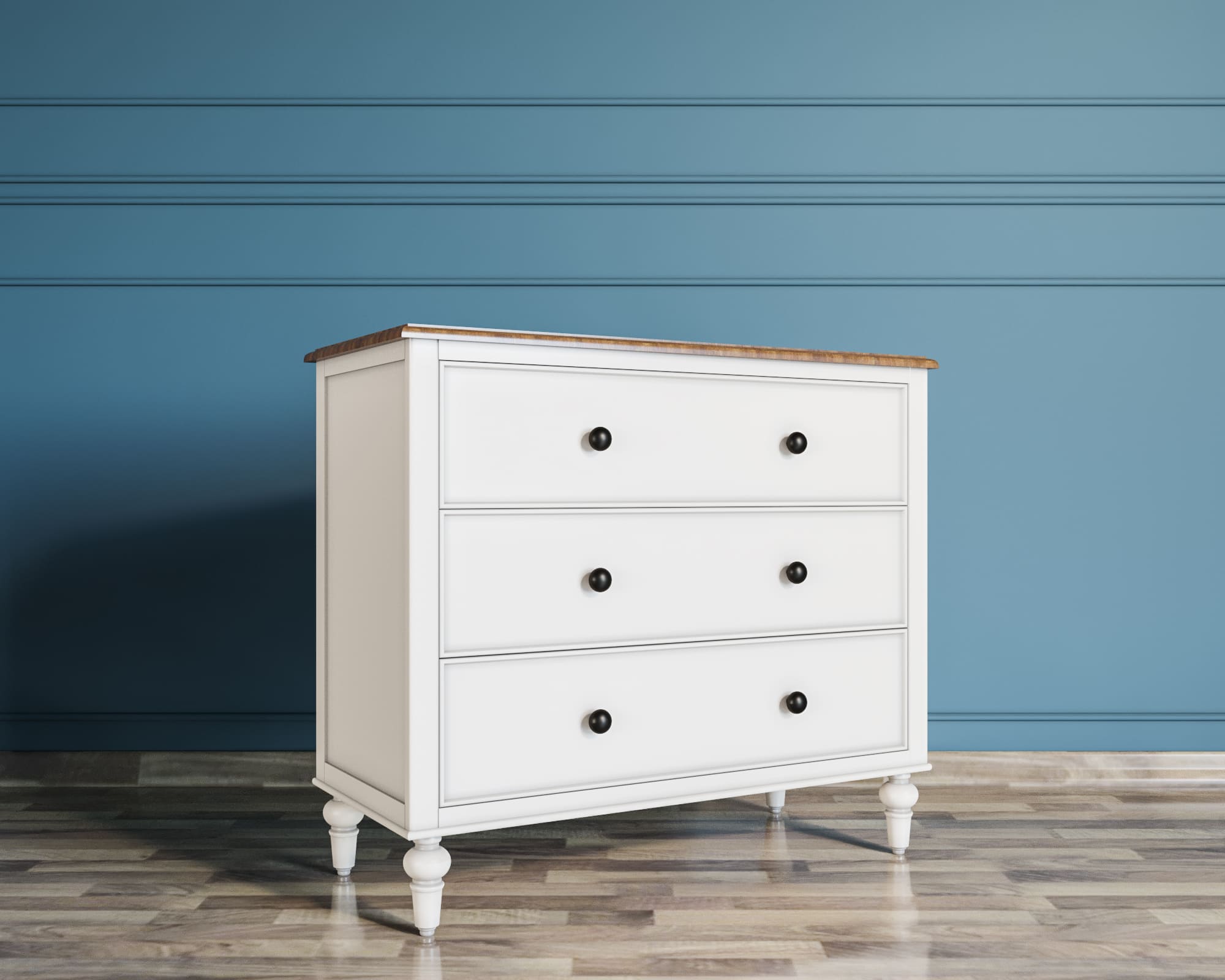   Комод 3 ящика массив "Odri"  