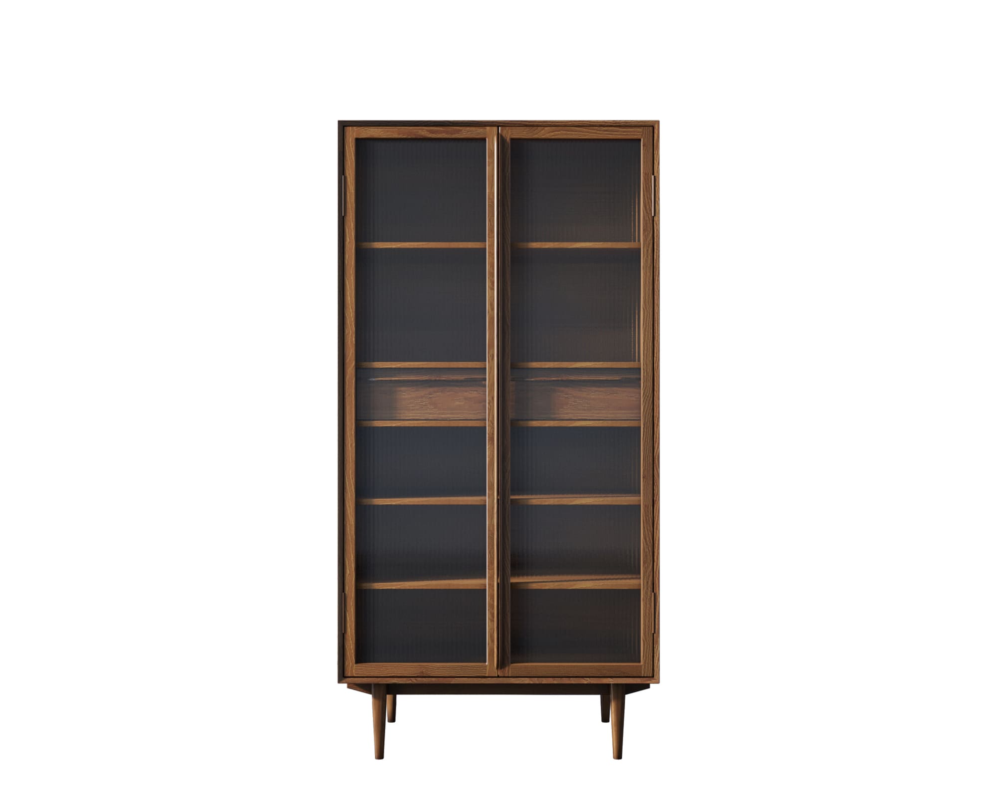 Буфет "Bruni" высокий с витражными стеклами