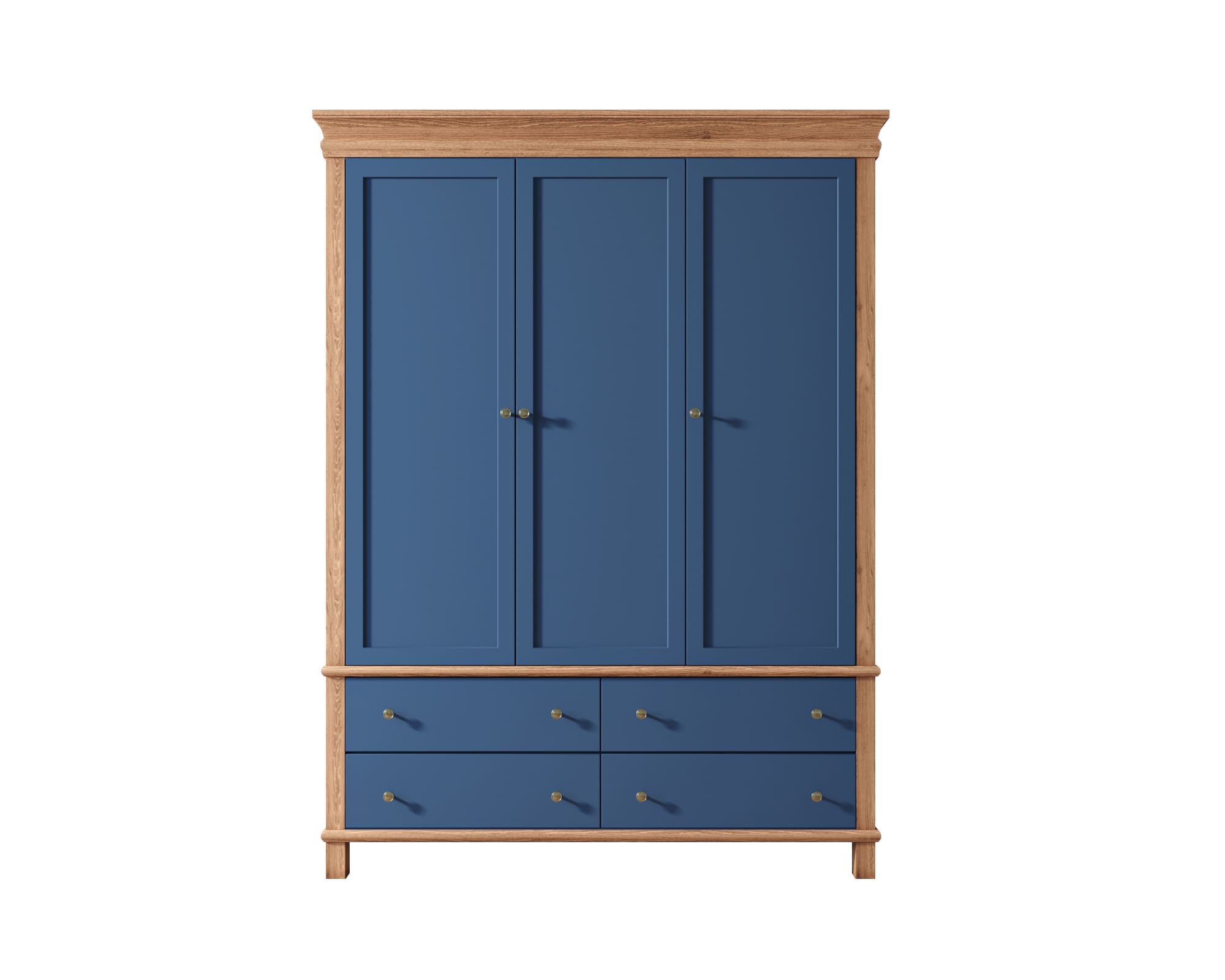 Шкаф трехстворчатый "Jules Verne" из березы и ясеня