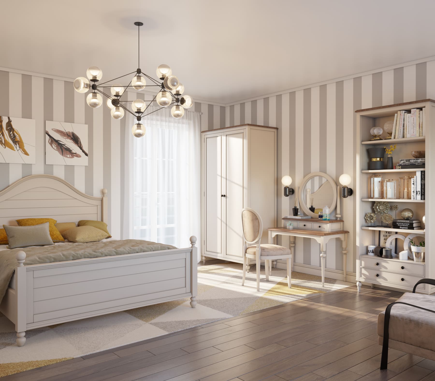 Шкаф двухстворчатый для одежды "Odri"