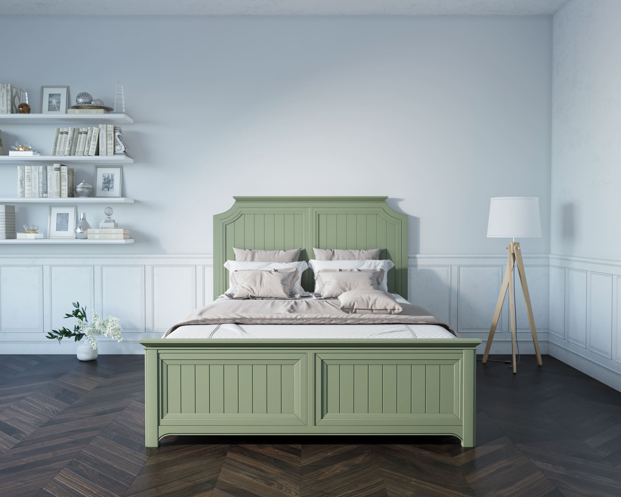 Кровать из дерева "Olivia" 1600х2000 арт GA3001/16