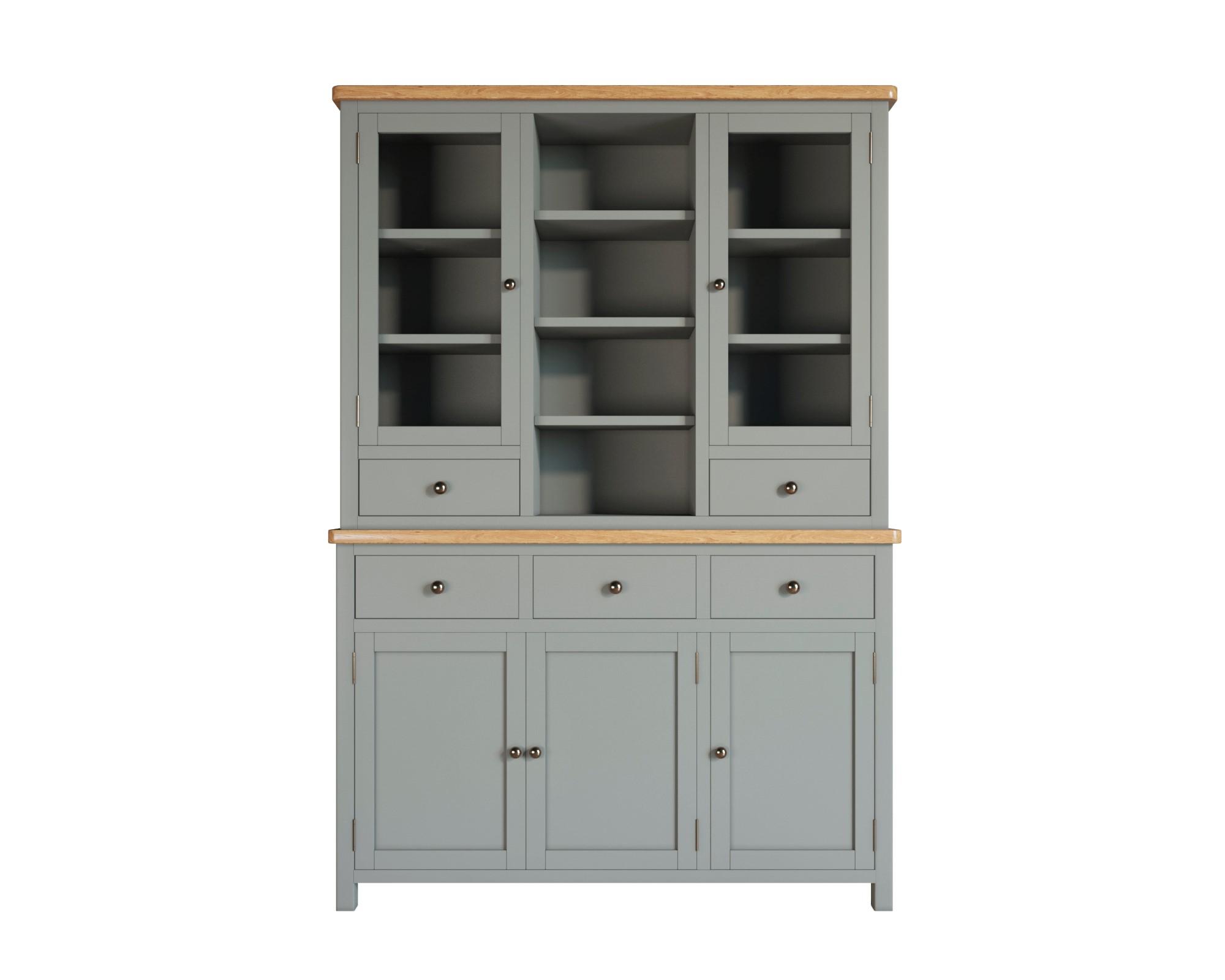 Буфет с 5 ящиками "Jules Verne" серый