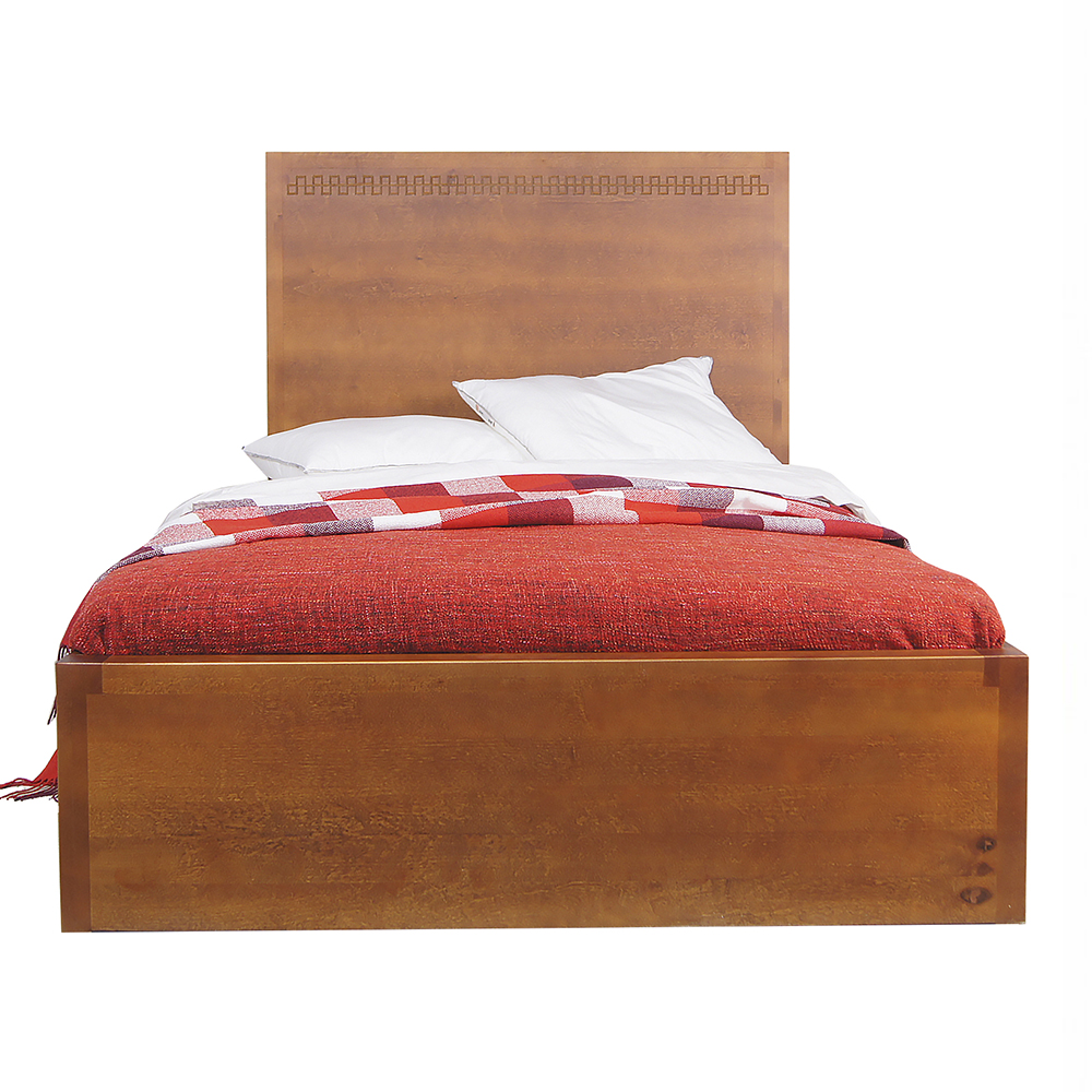 Дизайнерская кровать массив "Gouache Birch"