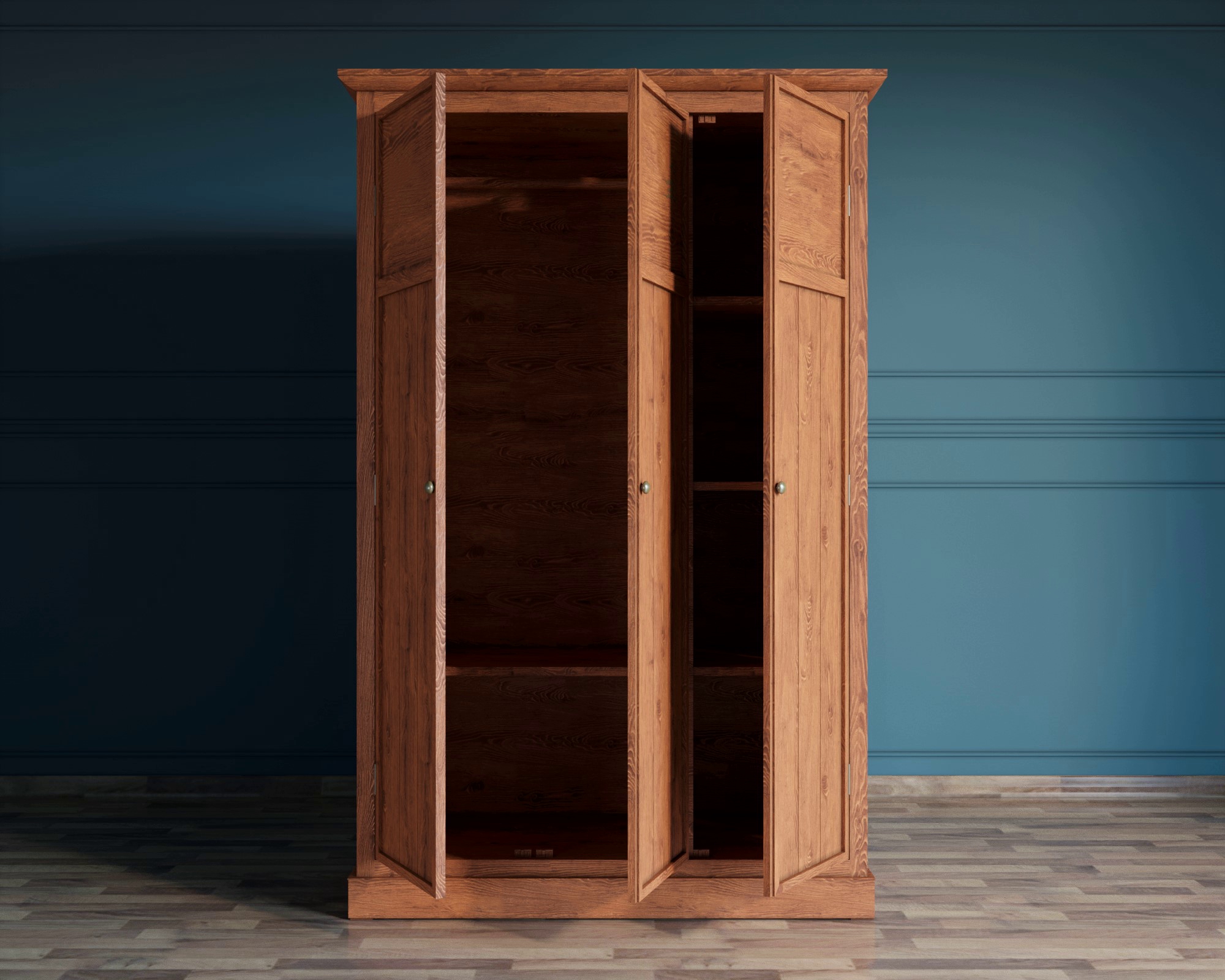 Шкаф трехстворчатый "Palermo natural"