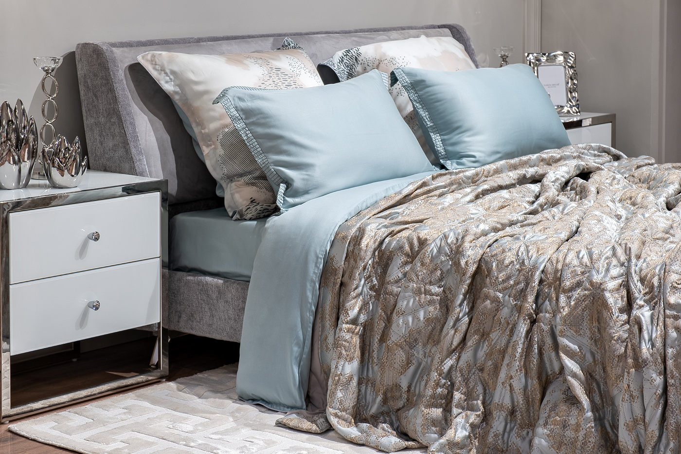 121GD-14604 Покрывало Bromley Art Deco 260*260 со стежкой