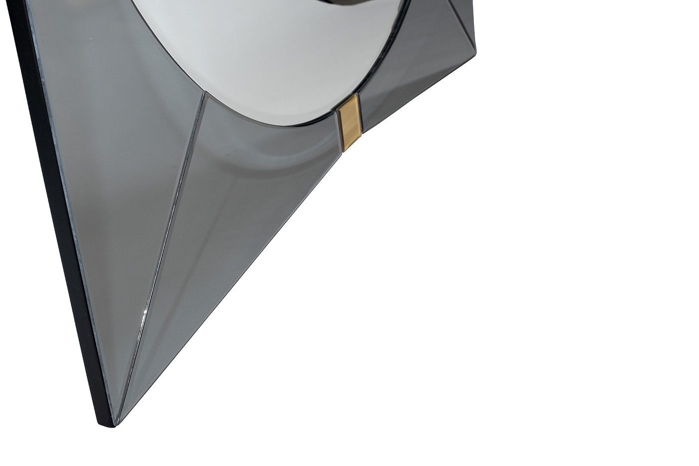 KFG124 Зеркало квадратное с золотыми вставками 