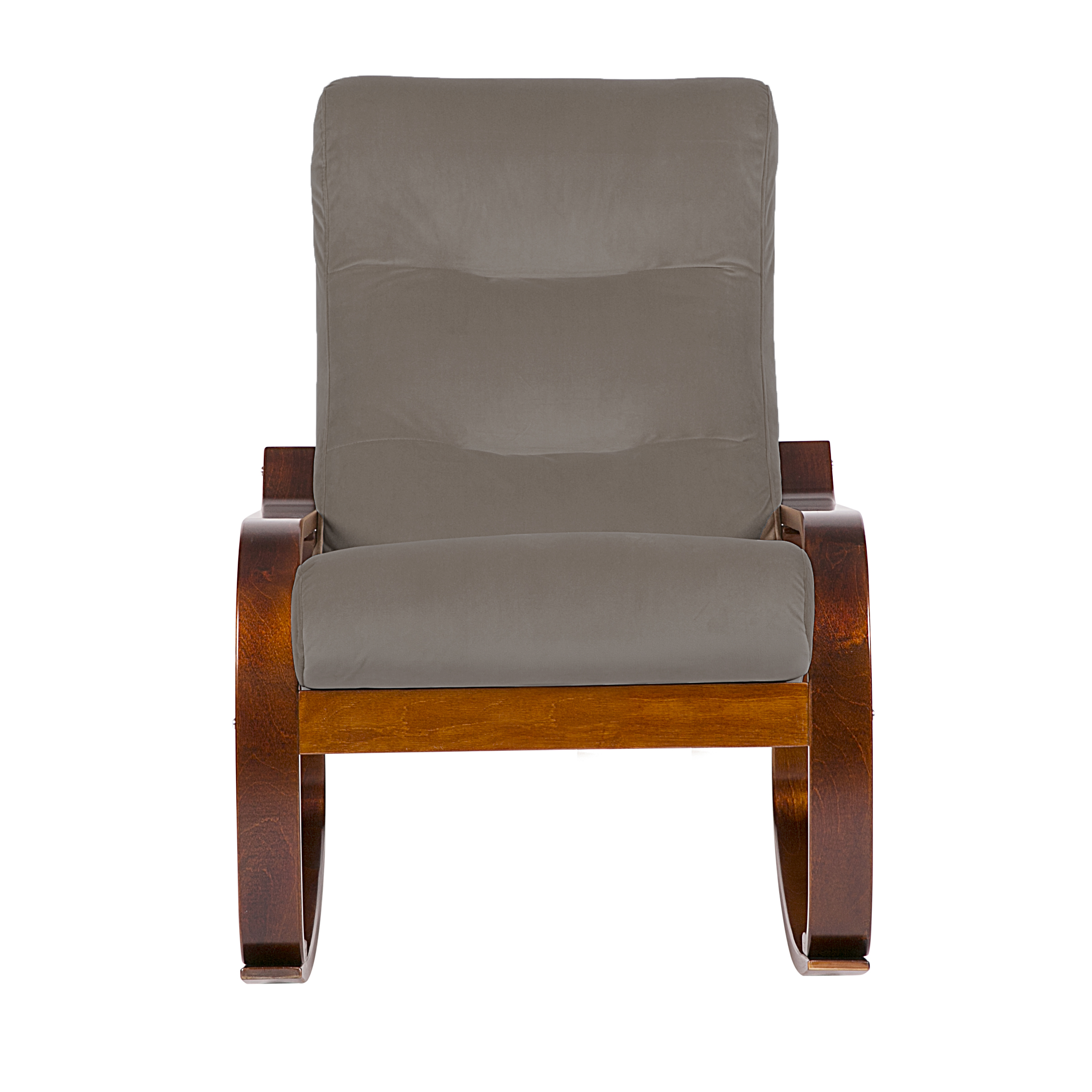 кресло-качалка Гарда фреш 04 бежевый каркас Вишня