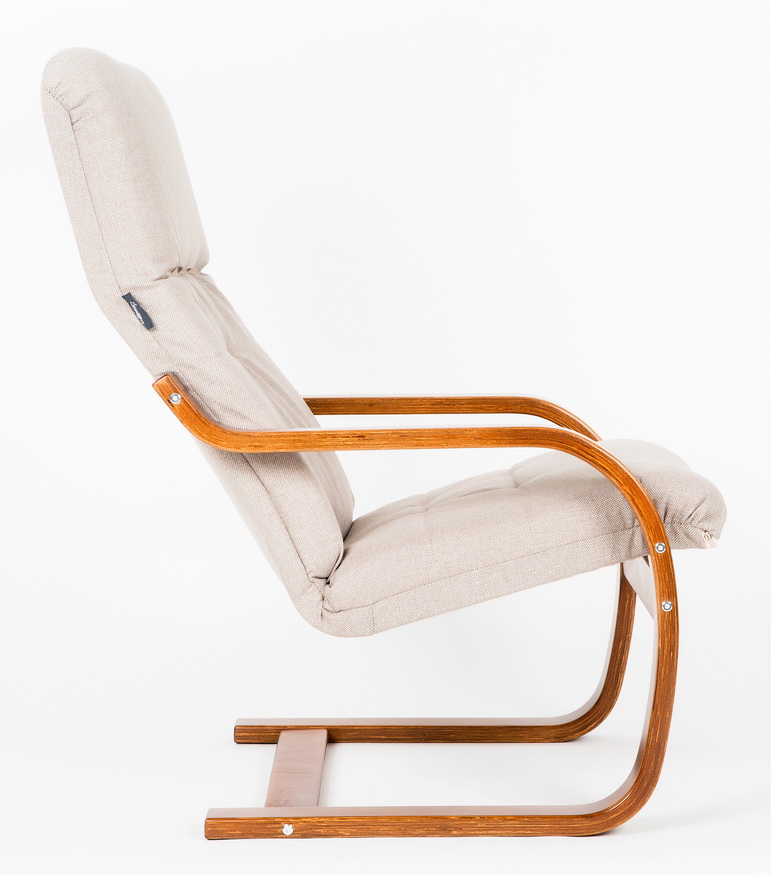 кресло Сайма Миндаль каркас Вишня