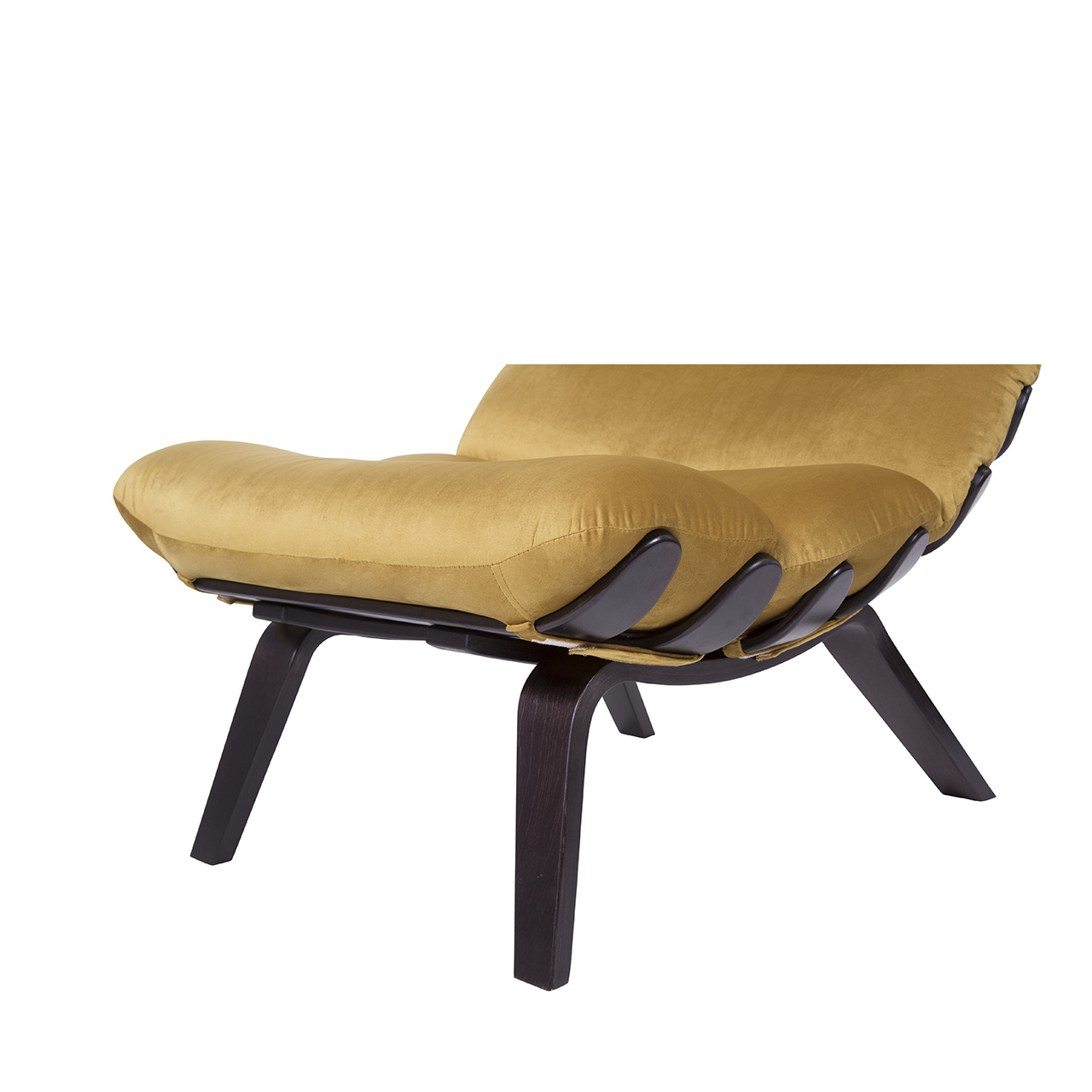 кресло Ессей  Охра каркас  Венге структура