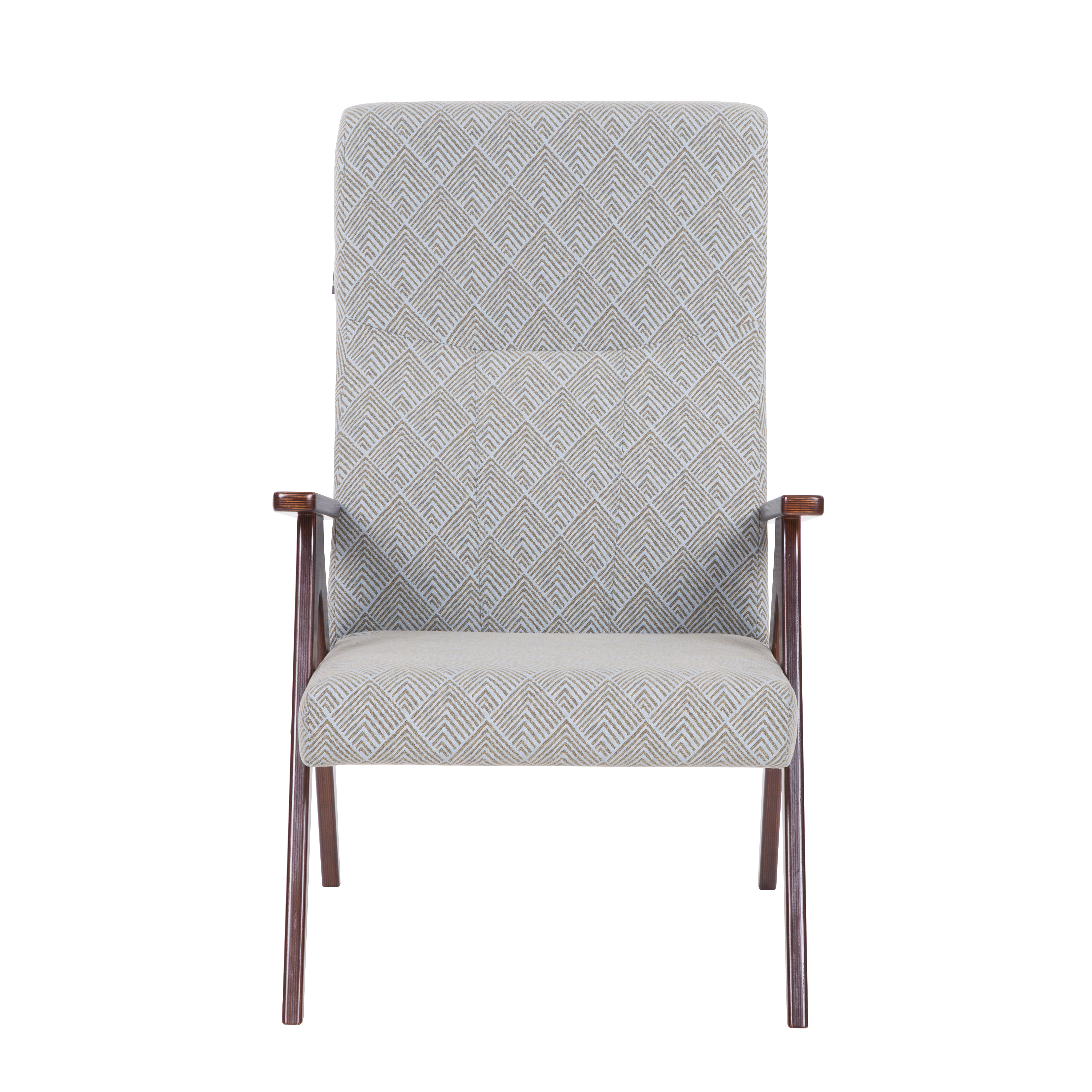 кресло Оскар  Капучино каркас  Вишня