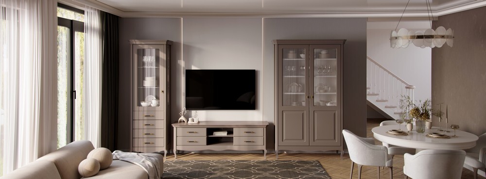 Витрина стеклянная L 