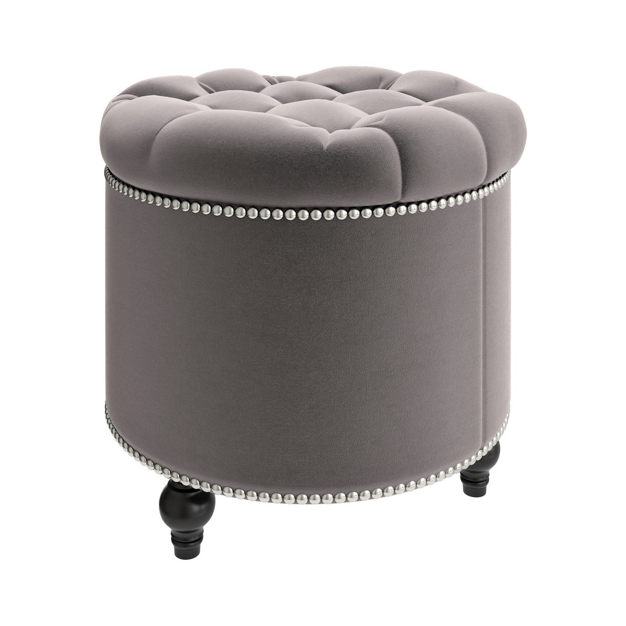 Пуф круглый открывающийся 