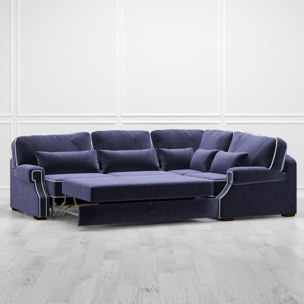 Диван Quadra L (с механизмом) DQL-VR-180-K03-Ka-B18