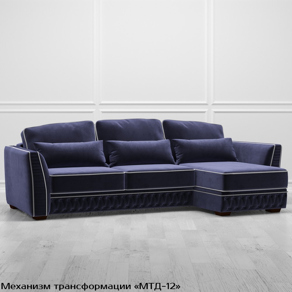Диван Nobile (с механизмом) DNo-TR-180-K03-Ka-B18