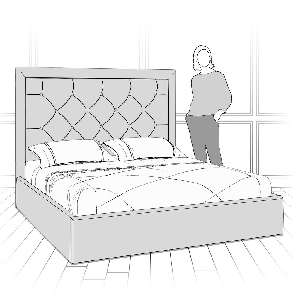 Кровать с подъемным механизмом K20-1400-B05