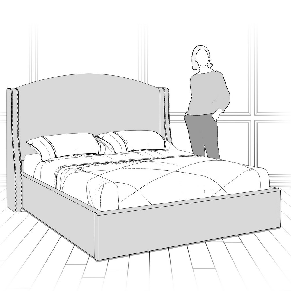 Кровать с подъемным механизмом K10-1600-N-0589