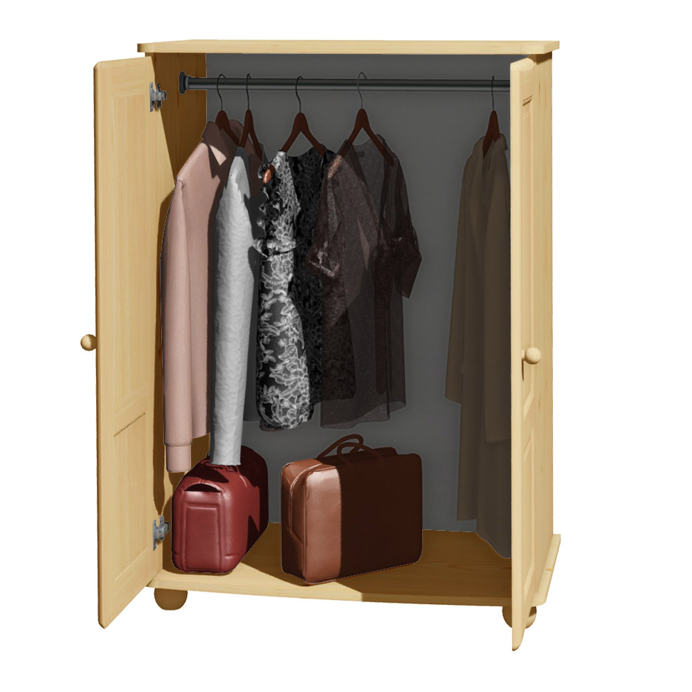 Шкаф Норд 2-х ств.платяной 145