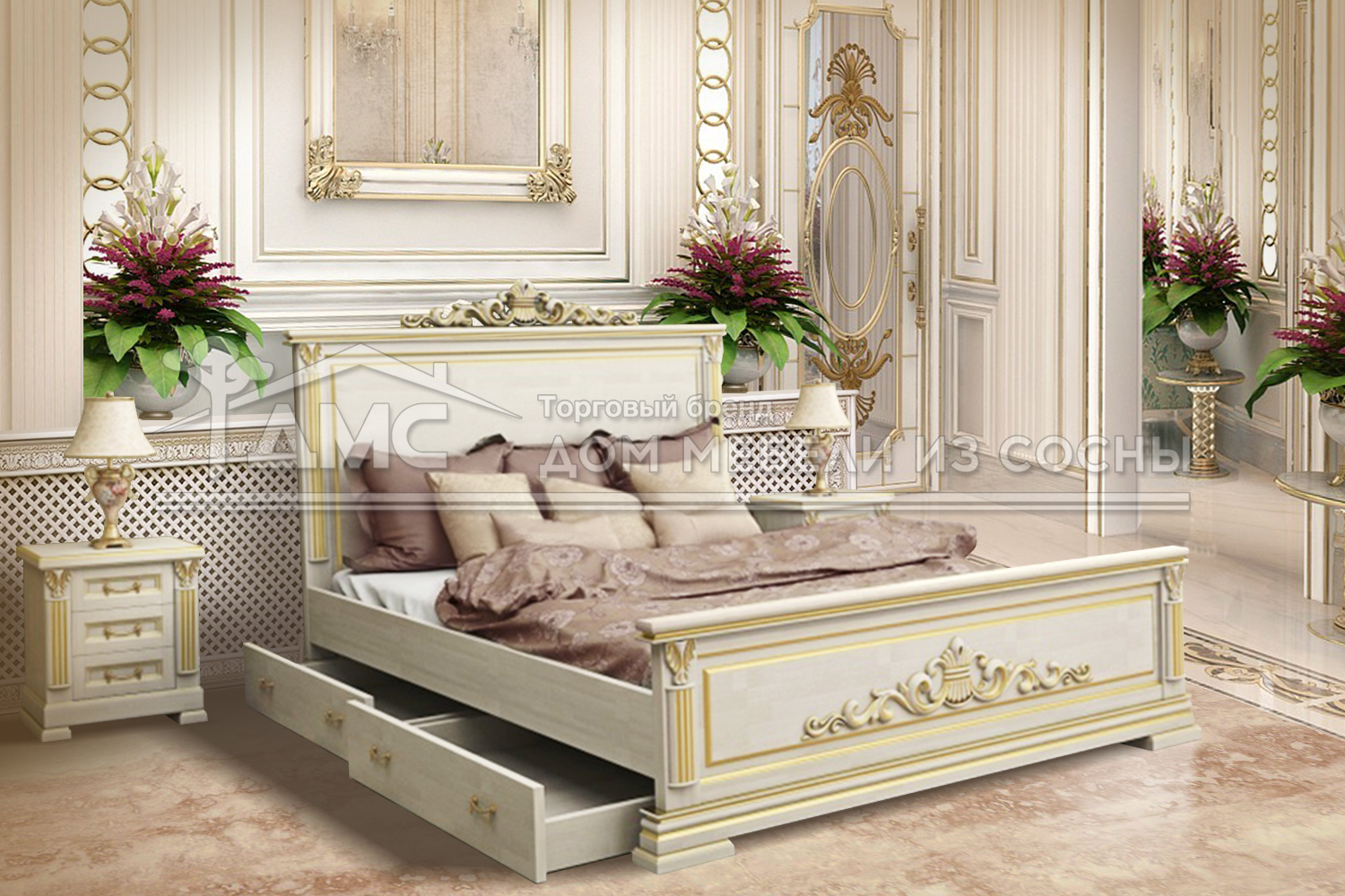 Кровать Виктория 1600х2000