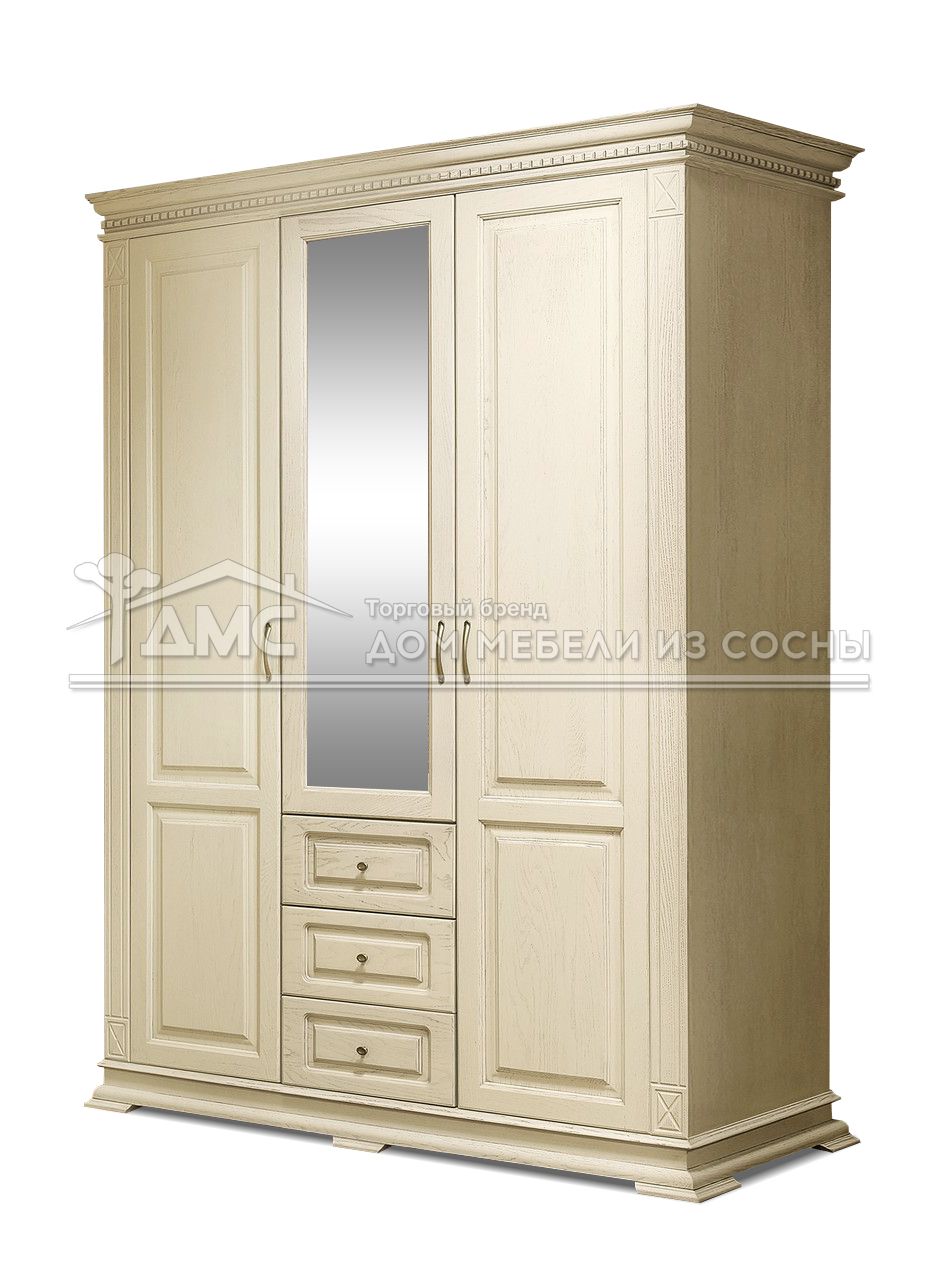 Шкаф 3-х створчатый Флоренция
