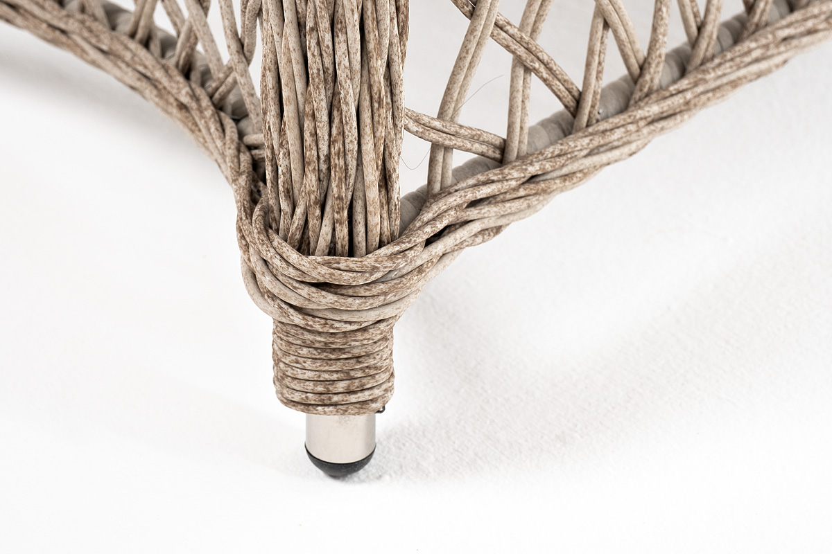 "Эспреззо–80 L" обеденная группа плетеная, цвет бежевый