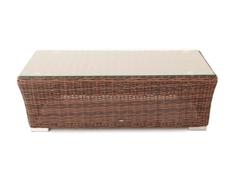 "Капуто" журнальный столик из искусственного ротанга, цвет коричневый